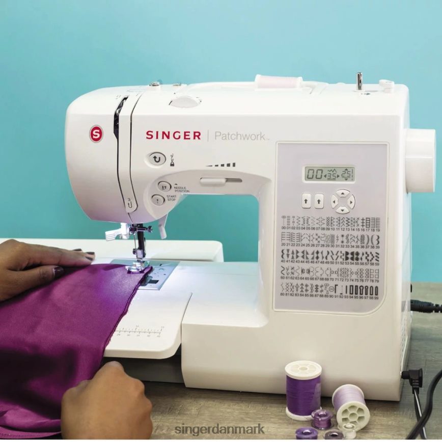 SINGER patchwork 7285q sy- og quiltningsmaskine maskiner 26J46V41