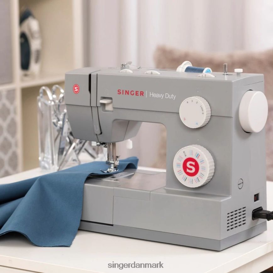 SINGER heavy duty 4452 og trykfodssæt bundt maskiner 26J46V5