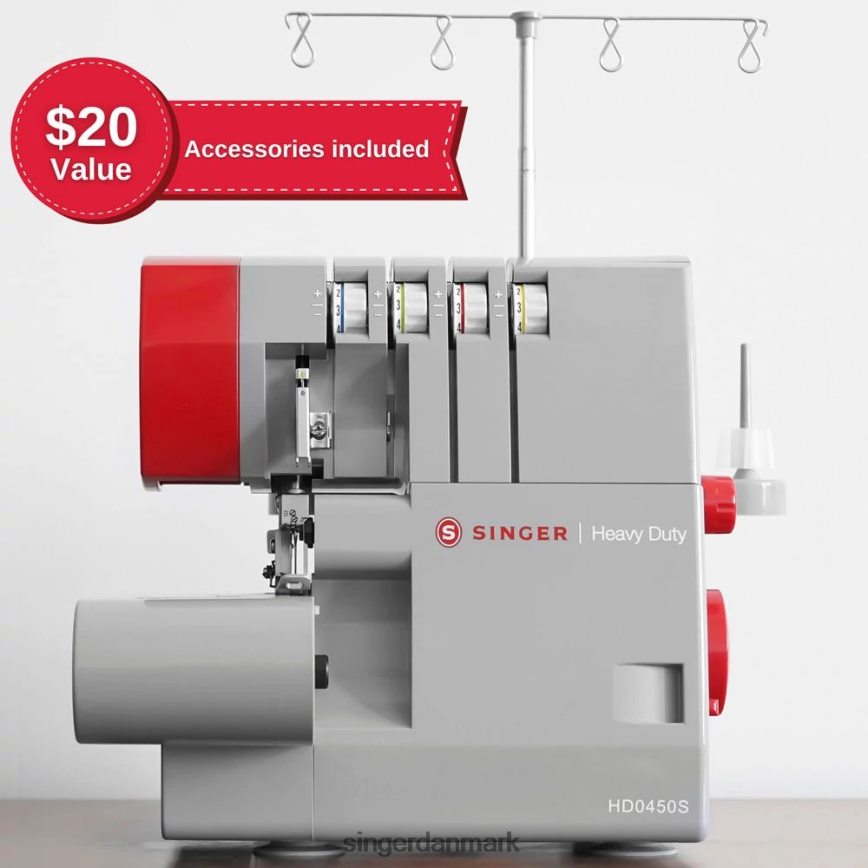 SINGER hd0450s heavy duty serger maskiner 26J46V26