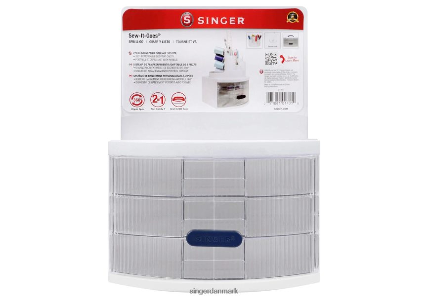 SINGER sy-det-goes spin & go opbevaringssystem tilbehør 26J46V93