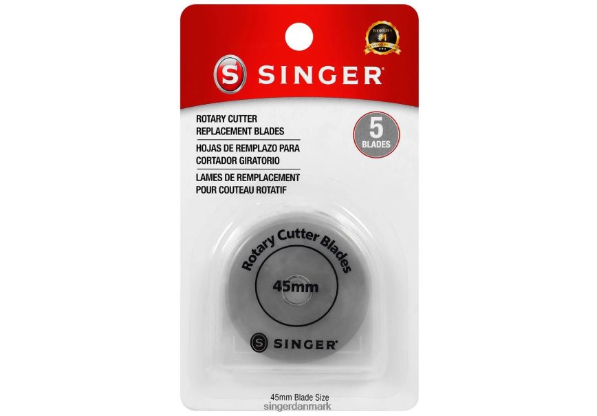 SINGER proseries roterende fræser udskiftningsblade 5-tæller tilbehør 26J46V161