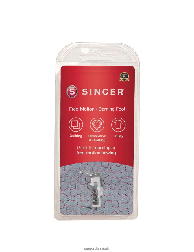 SINGER frihånds-/stoppende trykfod tilbehør 26J46V135